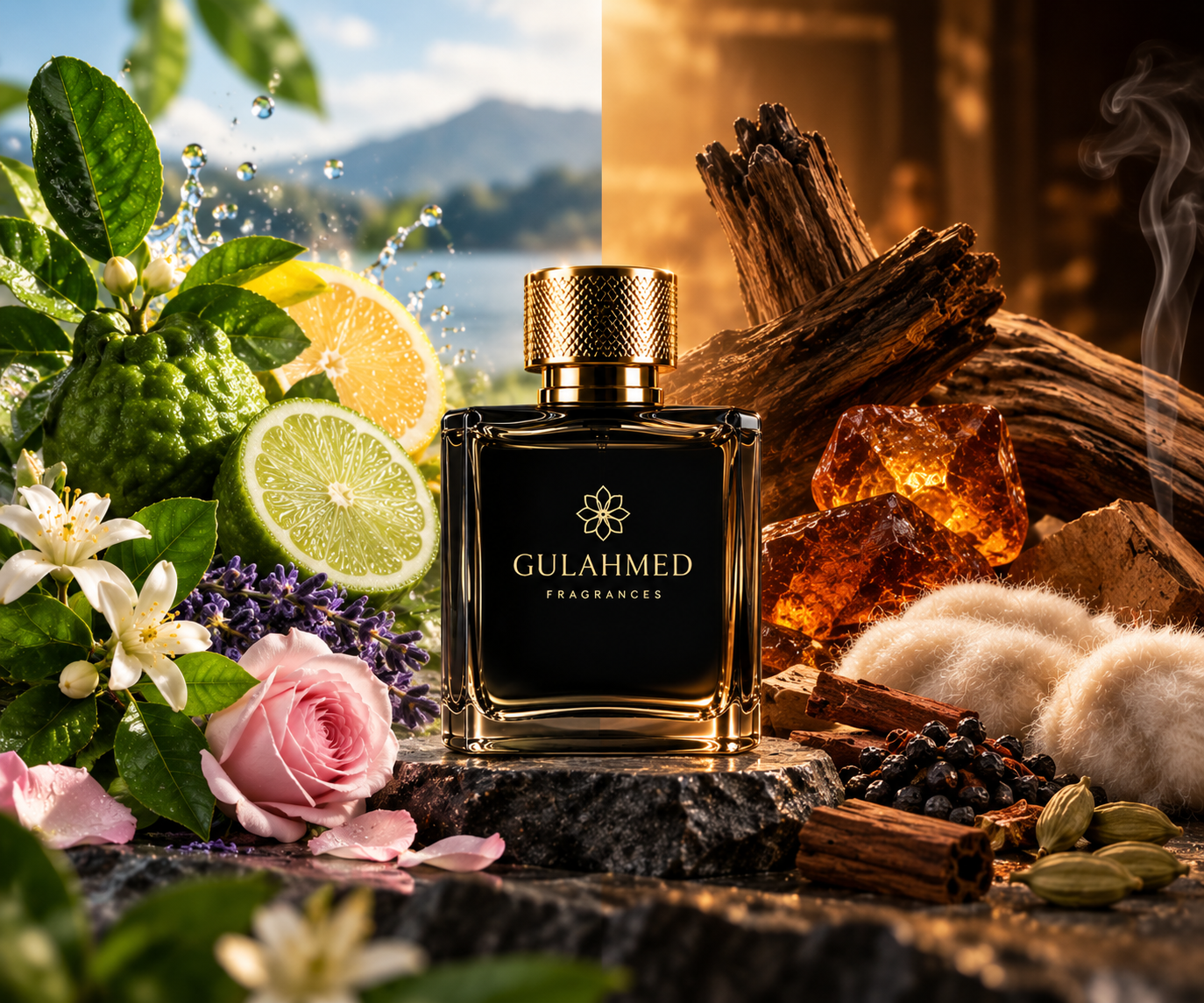 Best unisex fresh perfume with balanced citrus, floral, woody and musky fragrance notes