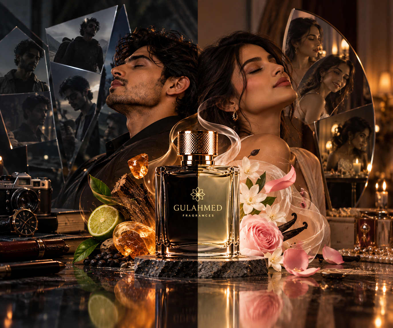 Best unisex fresh perfume explained through top, heart and base fragrance notes